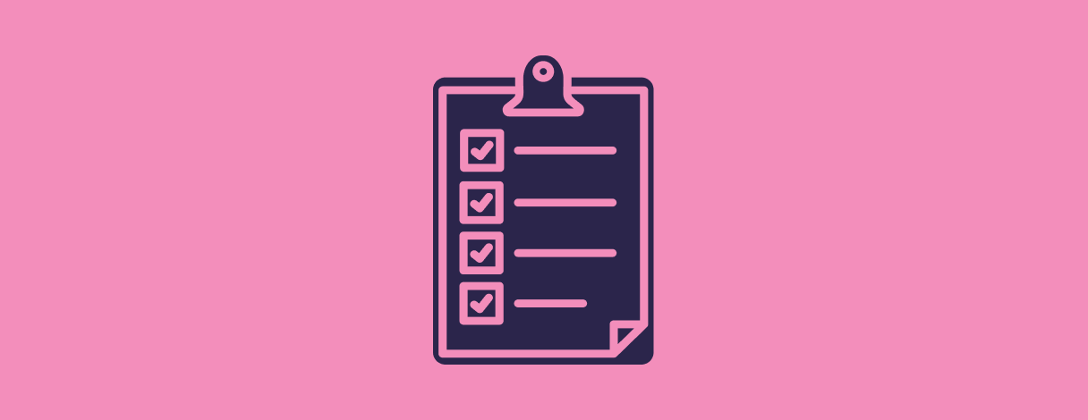 Completed checklist icon